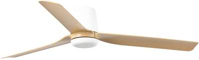 Вентилятор без подсветки Faro PUNT TUB M White/light