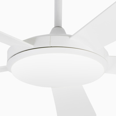 Вентилятор с подсветкой Faro SAONA WHITE CEILING FAN LED 24W (33803) фото #2