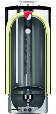Газовый накопительный водонагреватель Federica Bugatti INOX Premium WH120 фото #2