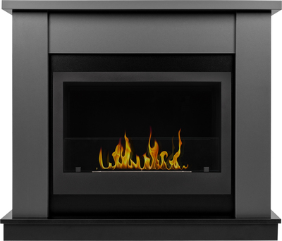 Напольный биокамин Firelight BFP/P-2520 с порталом Canto 25 графит