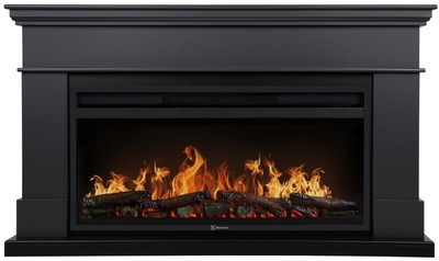 Линейный электрокамин Electrolux EFP/P-4220LS с порталом Firelight California 42, графит