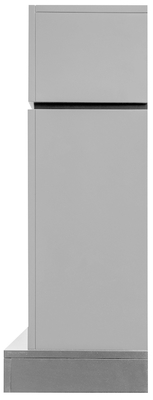 Линейный электрокамин Electrolux EFP/P-4220LS с порталом Firelight Lindos 42, светло-серый, р/в фото #4