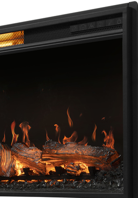 Электрокамин с широким очагом 2D Royal Thermo Aurora RTFP/P-AR40LSс порталом Firelight Moderno 40, белый, р/в фото #10