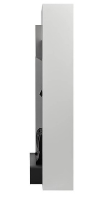 Классический портал для камина Firelight Tetris Classic белый, серый фото #4