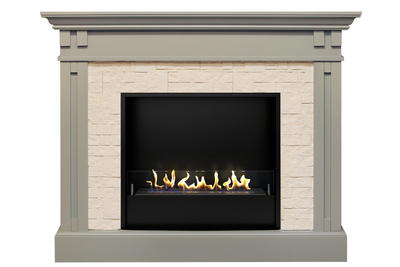 Напольный биокамин Firezo Cambridge Umbra grey