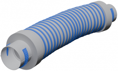 Шумоглушитель Flexag GL 90/600