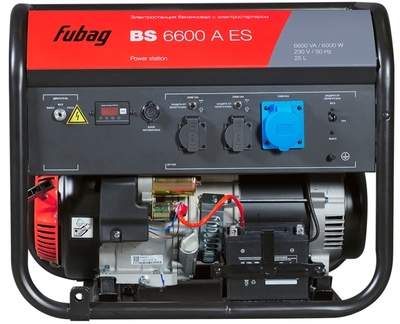 Бензиновый генератор Fubag BS 6600 A ES фото #2