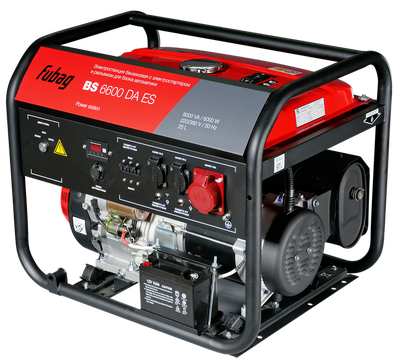 Бензиновый генератор Fubag BS 6600 DA ES