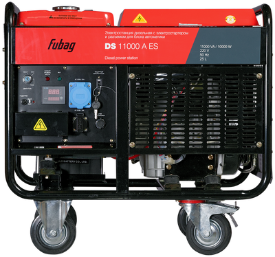 Дизельный генератор Fubag DS 11000 A ES фото #3