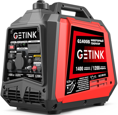 Бензиновый генератор GETINK G1400iS фото #2
