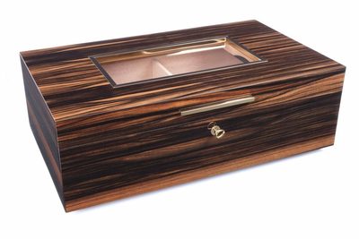 Настольный хьюмидор Gentili на 150 сигар (SV120-Ebony)