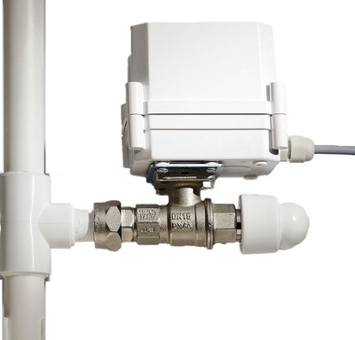 Кран с электроприводом Gidrolock PROFESSIONAL 220V TIEMME 1/2 фото #2