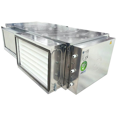 Приточно-вытяжная вентиляционная установка Globalvent iСLIMATE-067 W Модель L / R с водяным калорифером