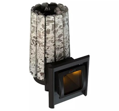 Дровяная печь Grill'D Cometa Vega 180 Long Window Max, Stone