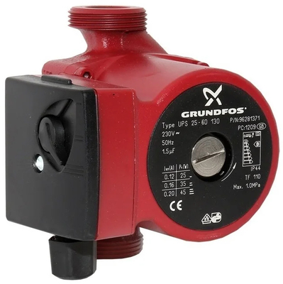 Насос для отопления Grundfos UPS25-60 130 1x230V 50Hz 9H