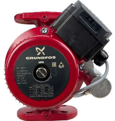 Насос для отопления Grundfos UPS 50-180 F 1x230-240V PN6/10 фото #2