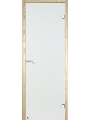 Двери стеклянные HARVIA 8/21 коробка сосна, прозрачная D82104M