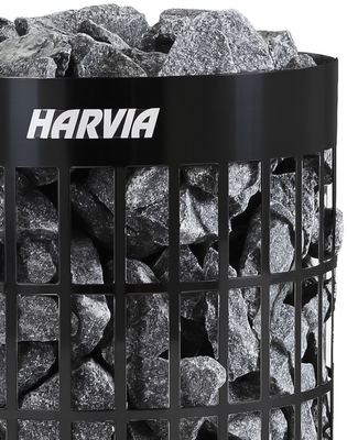 Электрическая печь HARVIA Cilindro PC100E/135E Black Steel фото #2