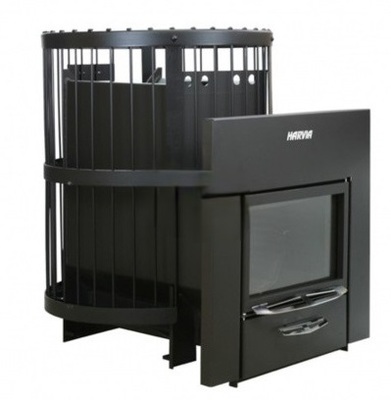 Дровяная печь HARVIA Legend 240 DUO Black фото #2