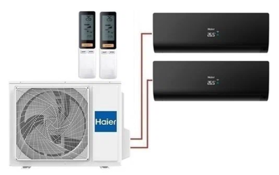 Мульти сплит-система на 2 комнаты Haier Flexis Super Match 2U40S2SM1FA/AS25S2SF2FA-B/AS35S2SF2FA-B