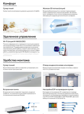 Канальный кондиционер Haier AD25S2SS1FA/1U25S2SM4FA фото #6