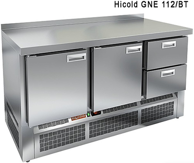 Морозильный стол Hicold GNE 111/BT фото #2