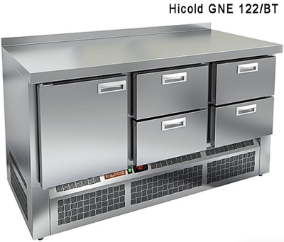 Морозильный стол Hicold GNE 111/BT фото #4