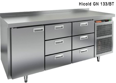 Морозильный стол Hicold GN 111/BT фото #5