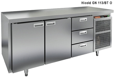 Морозильный стол Hicold GN 111/BT O фото #3