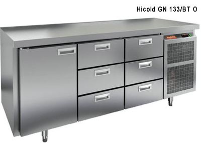 Морозильный стол Hicold GN 111/BT O фото #5