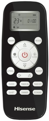Кондиционер Hisense Black Crystal Super AS-13UW4RVETG01(B) WI-FI фото #3