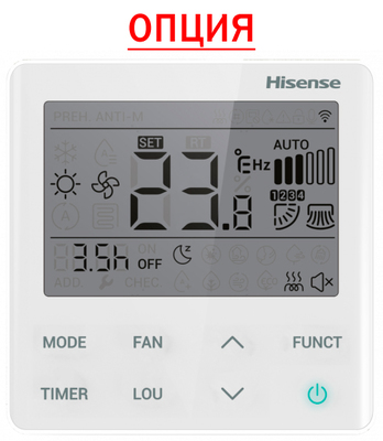 Кондиционер Hisense Silver Crystal Super AS-13UW4RVETG01(S) WI-FI фото #4