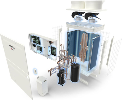 Наружный блок VRF системы Hitachi RAS-10FSXNP2E фото #2