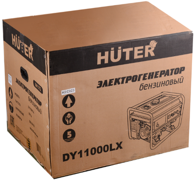 Бензиновый генератор Huter DY11000LX-3-электростартер (380В) фото #9