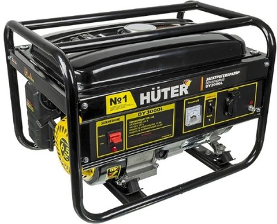 Бензиновый генератор Huter DY3000L фото #11