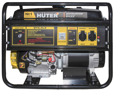 Бензиновый генератор Huter DY6.5LX-электростартер фото #10