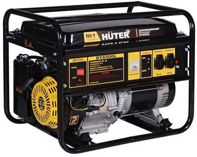 Бензиновый генератор Huter DY6500L