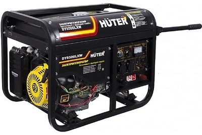 Бензиновый генератор Huter DY6500LXW фото #9