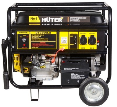 Бензиновый генератор Huter DY6500LX фото #10