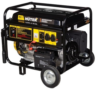 Бензиновый генератор Huter DY6500LX
