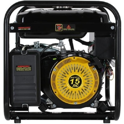 Бензиновый генератор Huter DY8000L фото #2