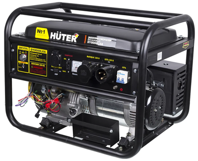 Бензиновый генератор Huter DY8000LXA (с АВР)