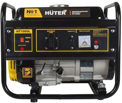 Бензиновый генератор Huter HT1000L фото #3