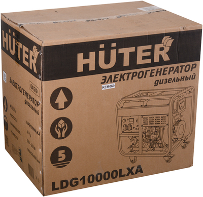 Дизельный генератор Huter LDG 10000LXА фото #9