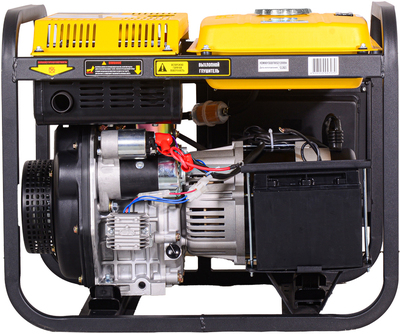 Дизельный генератор Huter LDG 5000LX фото #5