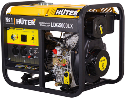 Дизельный генератор Huter LDG 5000LX фото #8