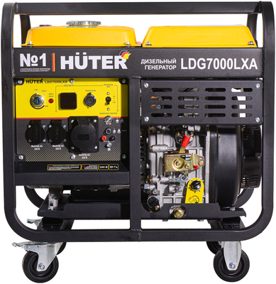 Дизельный генератор Huter LDG 7000LXА фото #6