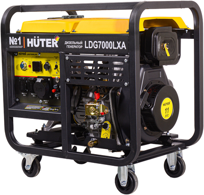 Дизельный генератор Huter LDG 7000LXА фото #7