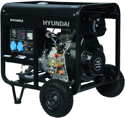 Дизельный генератор Hyundai DHY 6000LE