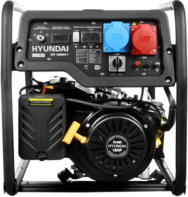 Бензиновый генератор Hyundai HHY 10000FE-T фото #4
